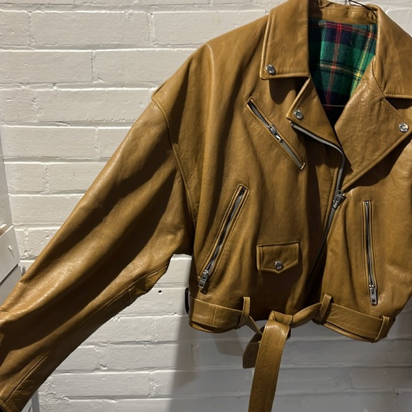 D FOUR GENUINE LEATHER JACKET - Picture 2 of 9